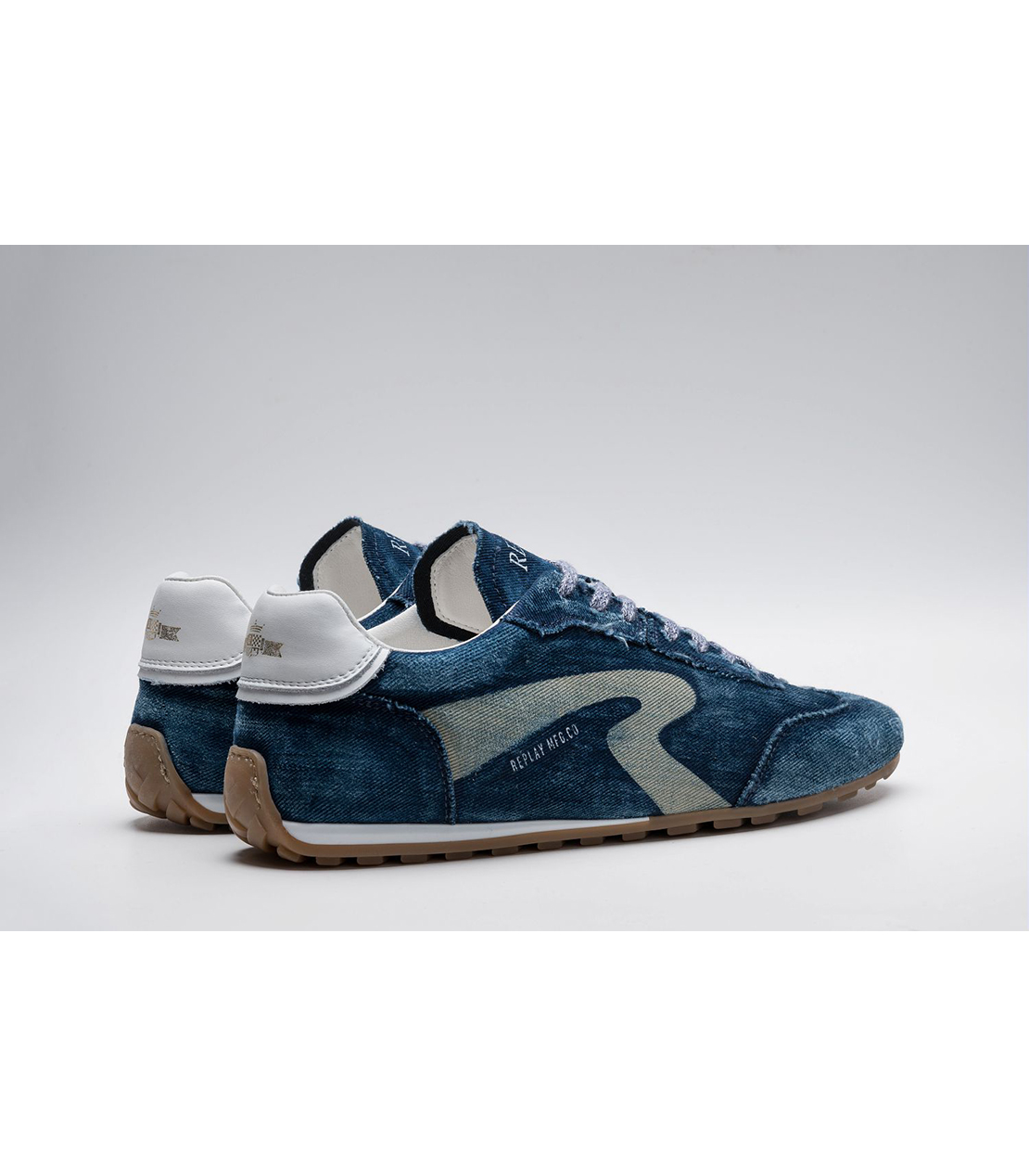 ロープロファイルデニムスニーカー 詳細画像 インディゴ 2